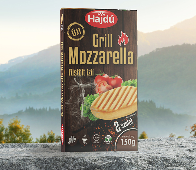 Grill Mozzarella - Füstölt ízű