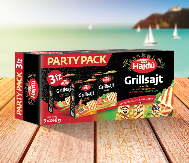Hajdú Grillsajt - Party Pack