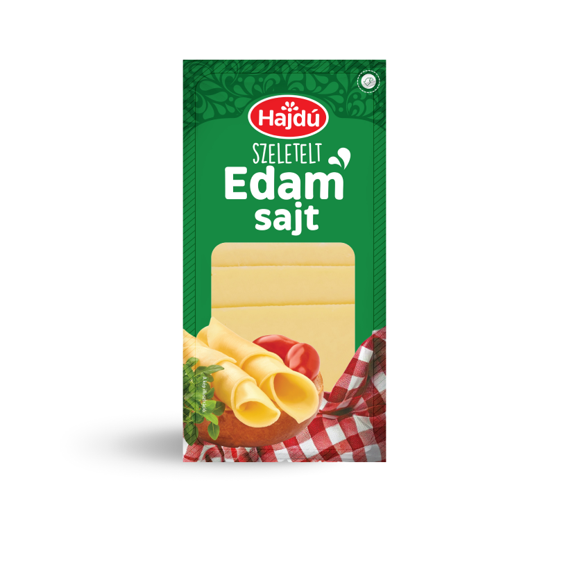 Hajdú szeletelt Edam sajt