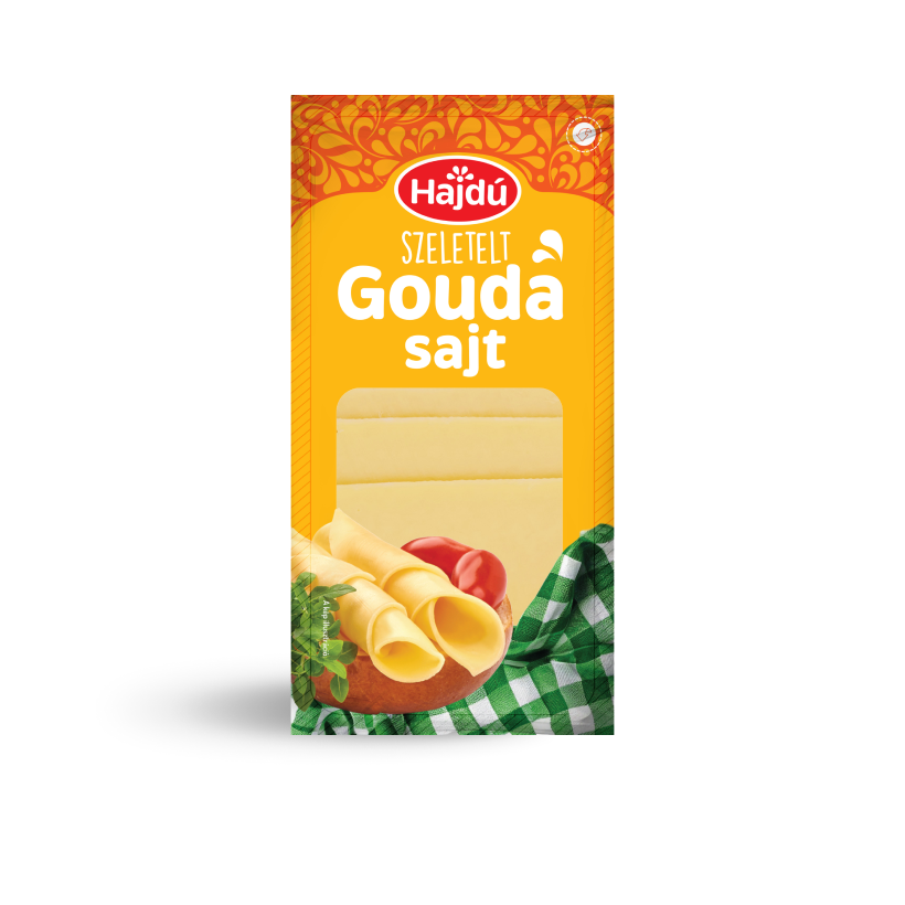Hajdú szeletelt Gouda sajt