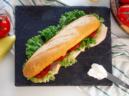 Labnita baguette szendvics