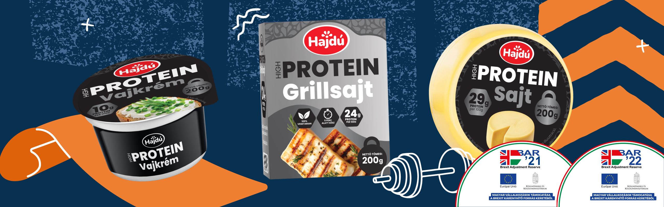 A Hajdú High Protein sajtokkal egyszerűbb fehérjében gazdagabb fogásokat készíteni