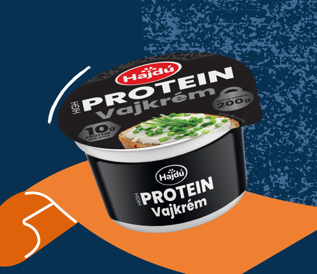 High Protein vajkrém