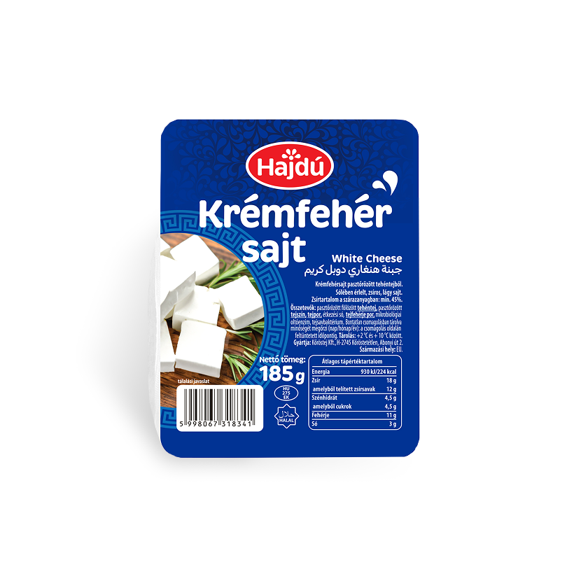 Hajdú Krémfehér sajt