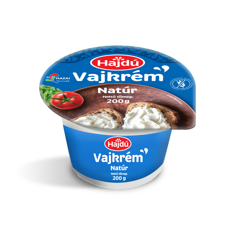 Hajdú Vajkrém - Natúr ízesítésben
